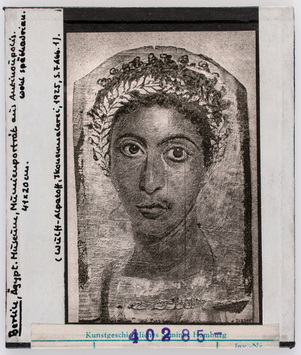 Vorschaubild Mumienporträt aus Antinopolis, Berlin, Ägypt. Museum Diasammlung